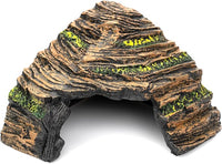 Reptile Hide Cave - Naturalistic Terrarium Décor for Reptiles and Amphibians, Safe & Comfortable Hideout