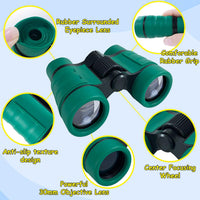 ESSENSON Binoculars for Kids - forest green - image 2
