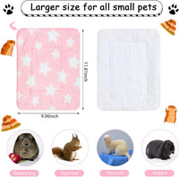 Jetec 4 Pcs Guinea Pig Bed Pads Big Twinkle - Big Twinkle / 10 x 11 Inch - image 2