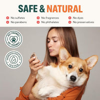 CHARLIE'S PAWS Paw Balm for Dog and Cat Paw Pad Balm Dog Nose Balm Cat Butter Paw Moisturizer Protect Dry Cracked Paw Foot Paw Elbows with 100% Natural Oil 3.5 Oz (Aloe & Vanilla)