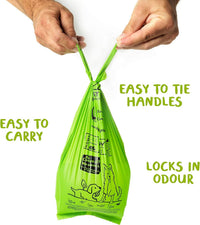 PLANET POOP Home Compostable Dog Poop Bags Extra-long with Handles - 240 Count (Pack of 1) - image 4