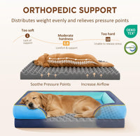 Comfort Expression Waterproof Orthopedic Dog Bed for Extra Large Dogs – Essentials for Dogs - 45.0"L x 35.0"W x 8.5"Th / New Jersey - image 2