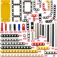 dspitwod 420 piece technic parts set with liftarms, beams, axles and connectors - view 10