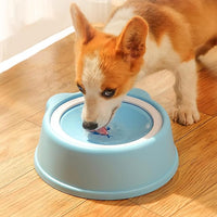 Pet Water Bowl- Portable Dog Water Dispenser, No Spill Water Bowl for Dogs with Spill-Proof Design, Perfect for Dogs and Cats, Keeps Your Pet Hydrated Anywhere (Pink)