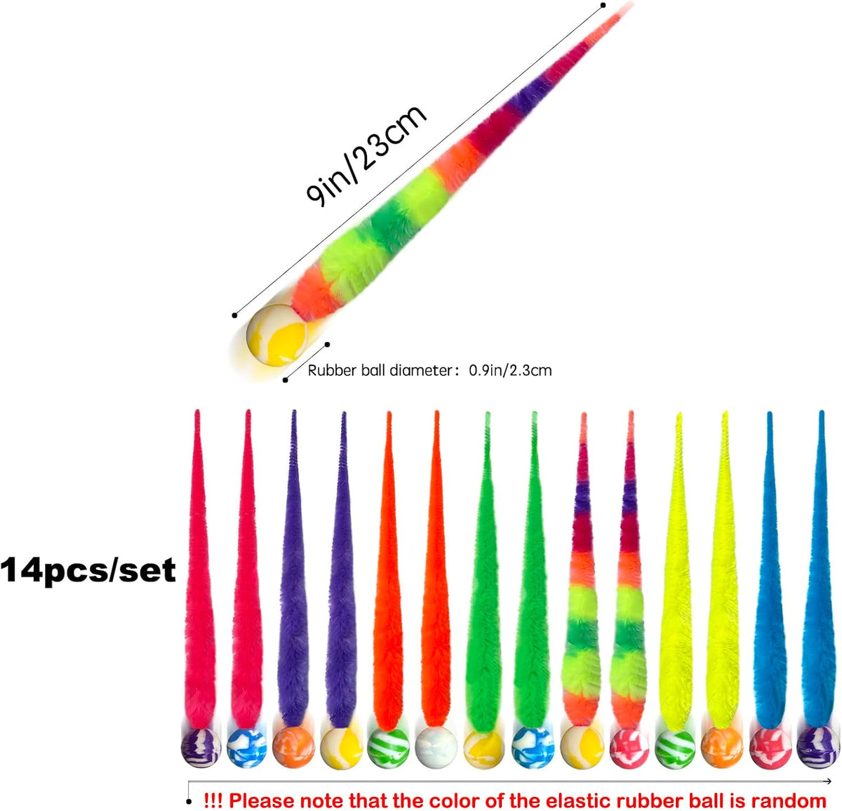 AcceLeah 16Pcs Cat Wand Refills - 14 Pcs - image 2