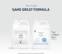 Veterinary Formula Smart Coat Complex Snow White Shampoo for Dogs and Cats, 128 Fl oz / 1 Gal – Gently Remove Stains & Yellowing Without Bleach/Peroxide – Cleans, Deodorizes & Brightens White Coats