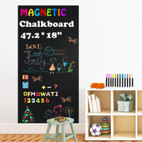 Magnetic Whiteboard Contact Paper - Black 1pc / 47.2"W x 18"H