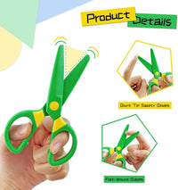 JIALEEY Plastic Child-Safe Scissor Set - image 4