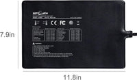 REPTI ZOO Upgrade Reptile Heat Mat with Thermostat - 23W - image 2