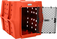 Dakota 283 Crate - Canine Rough and Tough Economy Kennel (Orange, Intermediate)