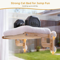 Pecute Foldable Cat Window Perch - White / Large - image 4