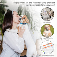 Puppy ID Collars, Super Soft Nylon Whelping Set - S (Pack of 2) - image 3
