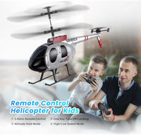 SIMREX silver RC helicopter toy for kids with remote control - view 3