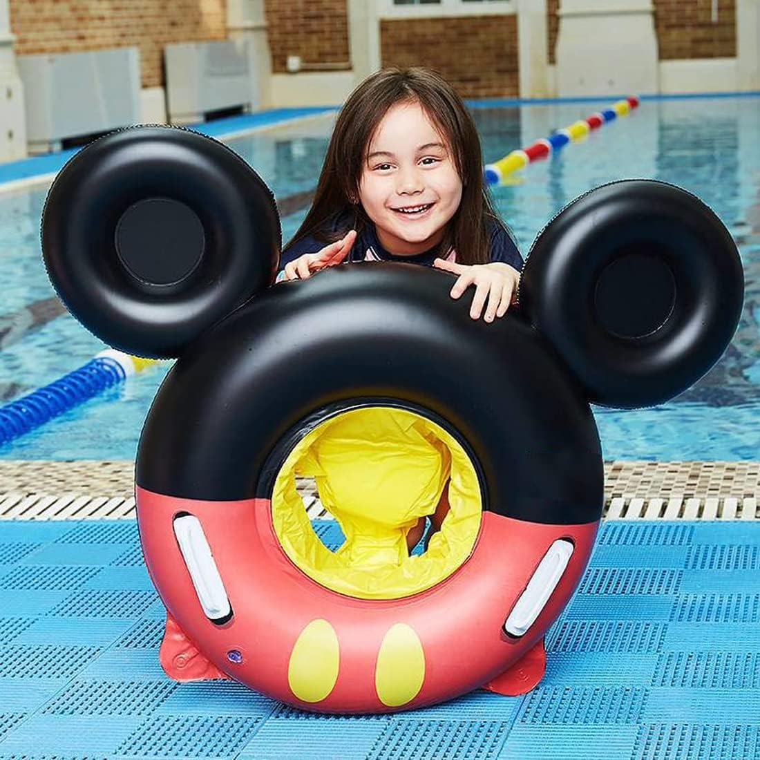 Umbresen Baby Swimming Float - Red Mouse - image 2