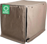 Molly Mutt Tan Dog Crate Cover, Non-Toxic & 100% Cotton - Wild Horses / 36.0"L x 23.0"W x 25.0"H