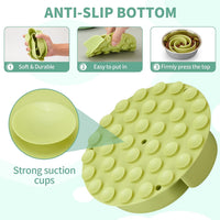 Slow Feeder Dog Bowls Insert - M / Green - image 4