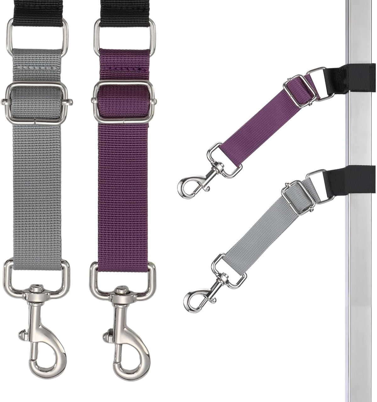 Pet Dog Grooming Arm Accessories - Gray & Purple