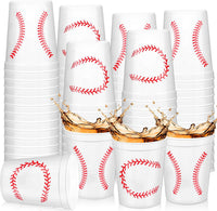 Norme 24 reusable plastic soccer party cups in 4 printed styles
