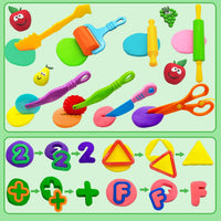 Dough Tools 55 PCS Dough Play Tools Set for Kids - 55 pcs - image 3
