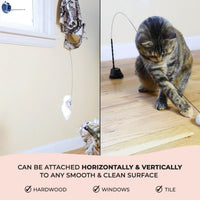 Whiskertons Interactive Bird Simulation Cat Toy Set - Bird Toy Set - image 4