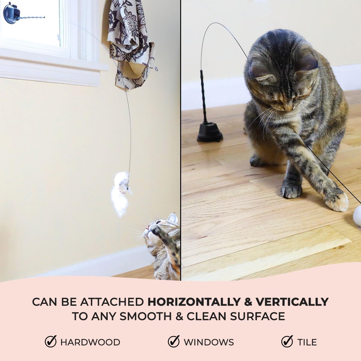 Whiskertons Interactive Bird Simulation Cat Toy Set - Bird Toy Set - image 4