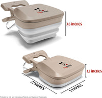 DogBuddy Pooper Scooper, Portable Dog Pooper Scooper - Large / Taupe - image 3