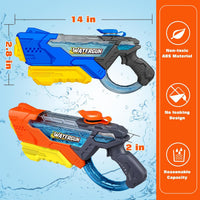 4 Pack Water Guns for Kids and Adult - 4 Pack Colorful - image 3