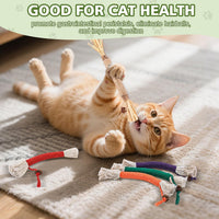 6 Pack Silvervine Sticks for Cat, Natural Catnip Toys – Essentials for Cats - 8 Pack - image 4