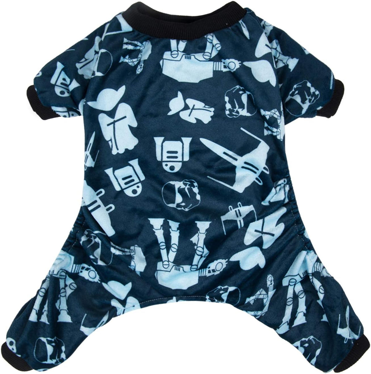 CuteBone Small Dogs Outfit Soft Puppy Onesies Pjs Christmas Dog - Star Wars / Medium - image 2