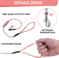 TIESOME Cat Harness and Leash Set - Orange - image 3