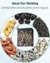 Pawfly 8 Pack Aquarium Filter Media Bags - Fine / 4" x 3.5" - image 4
