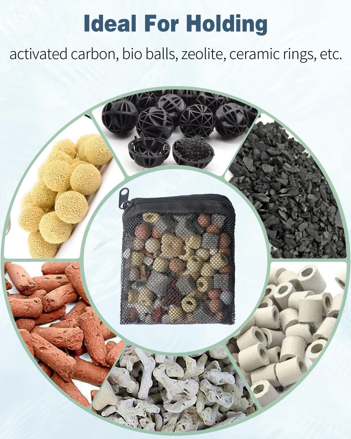 Pawfly 8 Pack Aquarium Filter Media Bags - Fine / 4" x 3.5" - image 4