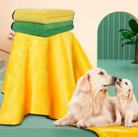 2 Pack Dog Towels Super Absorbent Pet Bath Towel Microfiber Dog - 2 x Small - image 4