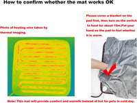 Extra Large Pet Heating Pad for Dogs - Printfoot / 17.70X17.70 inch - image 4