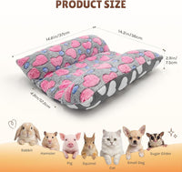 16.5 X 18in Washable Soft Rabbit Bed - Rose red-Star - image 2