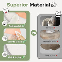 Cat Cone Collar Soft: Comfortable Waterproof Mesh Recovery Cone After Surgery to Stop Licking and Scratch, Alternative to Plastic Elizabeth Head/Neck Cone for Large Cats and Small Dogs
