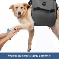 COODEO Dog Carry Sling, Emergency Backpack Pet Legs Support & Rehabilitation Dog Lift Harness - Black / XX-Large - image 3
