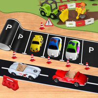 Quadafy road tape for kids, 3 rolls of 2 inch race track and roadway tape - view 8