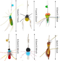 Cat Insect Feather Toys Replacement Cat Toy Wand Refills - Style 8 - image 2