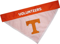 Pets First Collegiate Pet Accessories, Reversible Bandana - Large/X-Large / Tennessee Volunteers