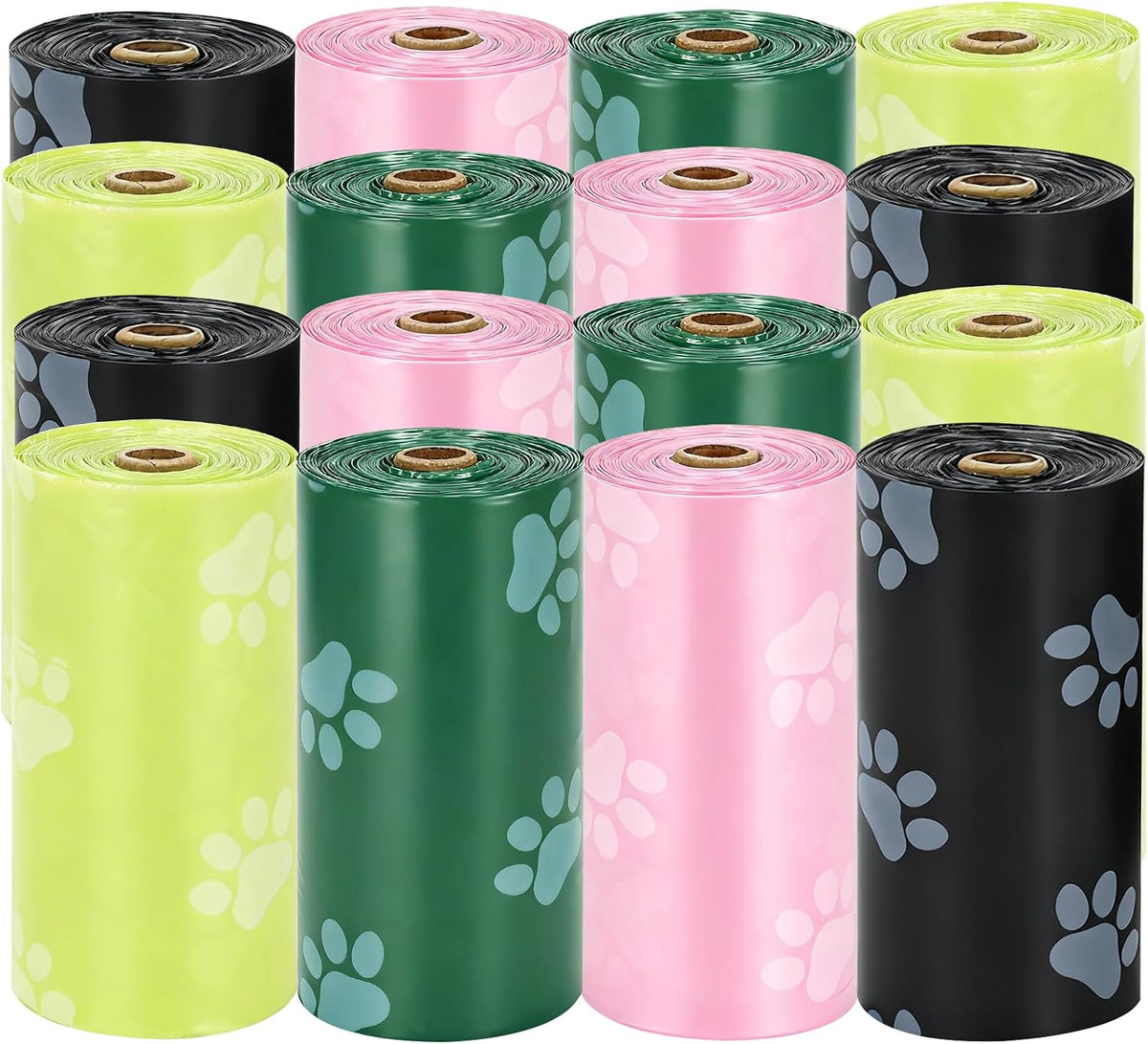 120Pcs Thick Dog Poop Bags Rolls - 1 Count (Pack of 240)