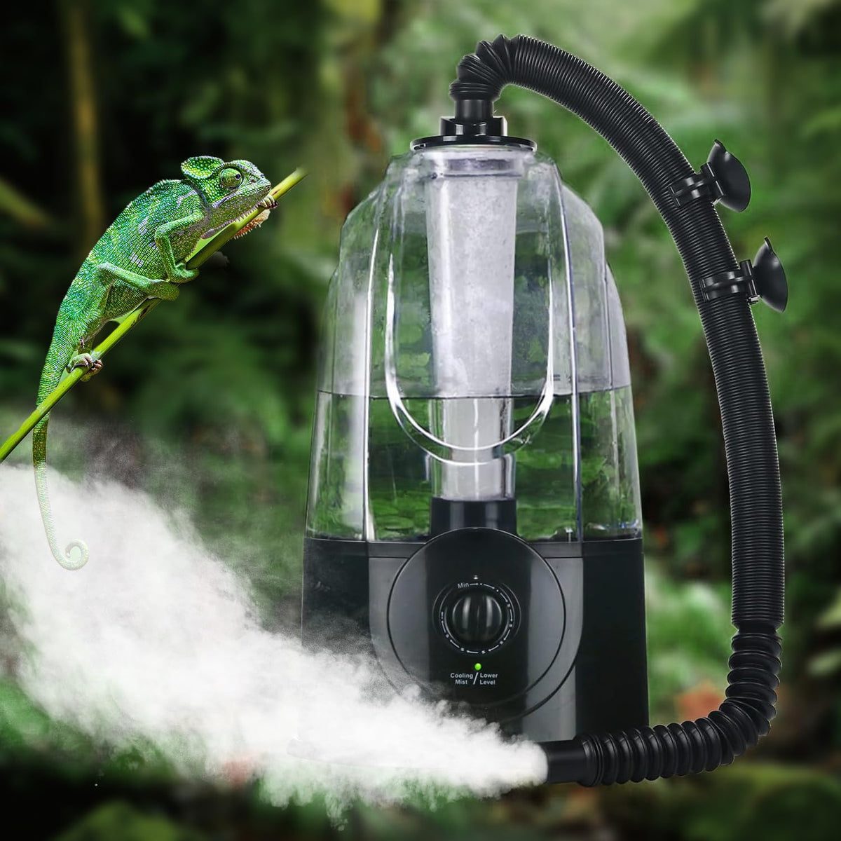 Coospider Reptile Fogger Humidifier - 3.8 liters