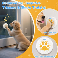 Dog Training Bells for Door - Yellow-1pack - image 4
