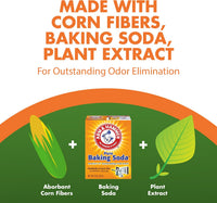 ARM & HAMMER Naturals Clumping Cat, Litter Odor Control - 18 Lbs (Pack of 2) - image 2
