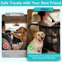 Dog Car Barrier, 9-Grid Reinforced - image 2