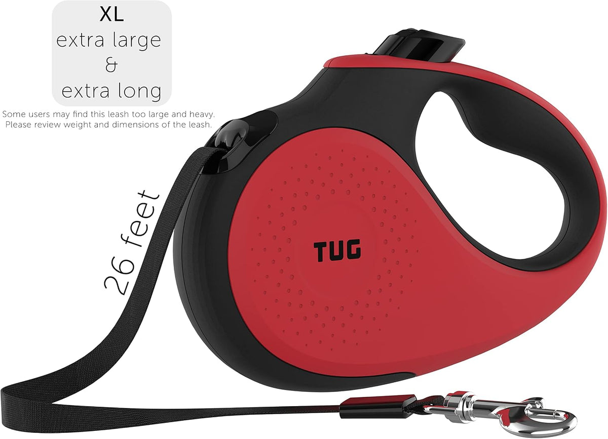 TUG Original Retractable Dog Leash - Red / XL - image 2