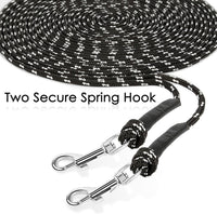 Reflective Cat Long Leash 15 FT - 30 FT / Black - image 4