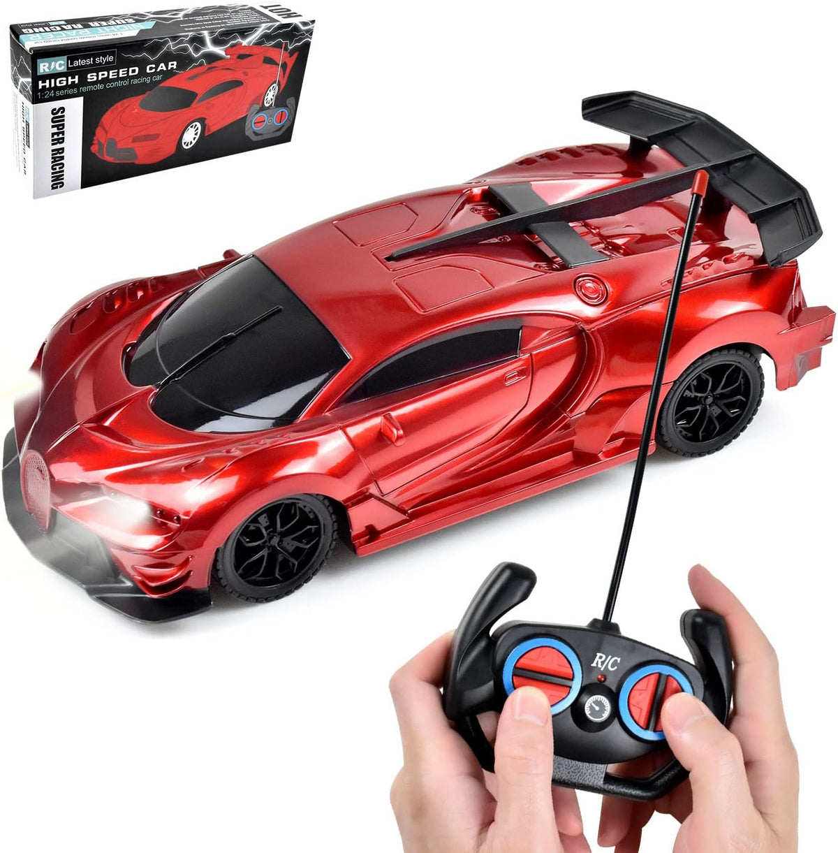 Tuko Remote Control Car Toys - Red
