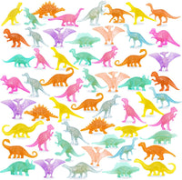 Mini Dinosaur Figures 78 Pack, Kids Dinosaur Toys - Glow Dinosaur