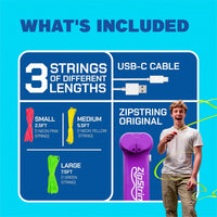 ZipString Original Rope Launcher Toy - Vivacious Violet - image 4
